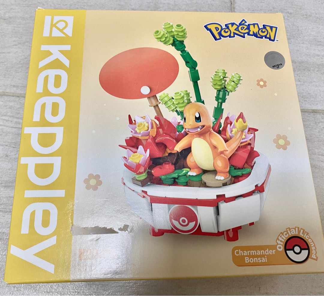 寵物小精靈 Pokemon 寶可夢 Keeppley 小火龍 Charmander, 興趣及遊戲, 玩具 & 遊戲類 - Carousell