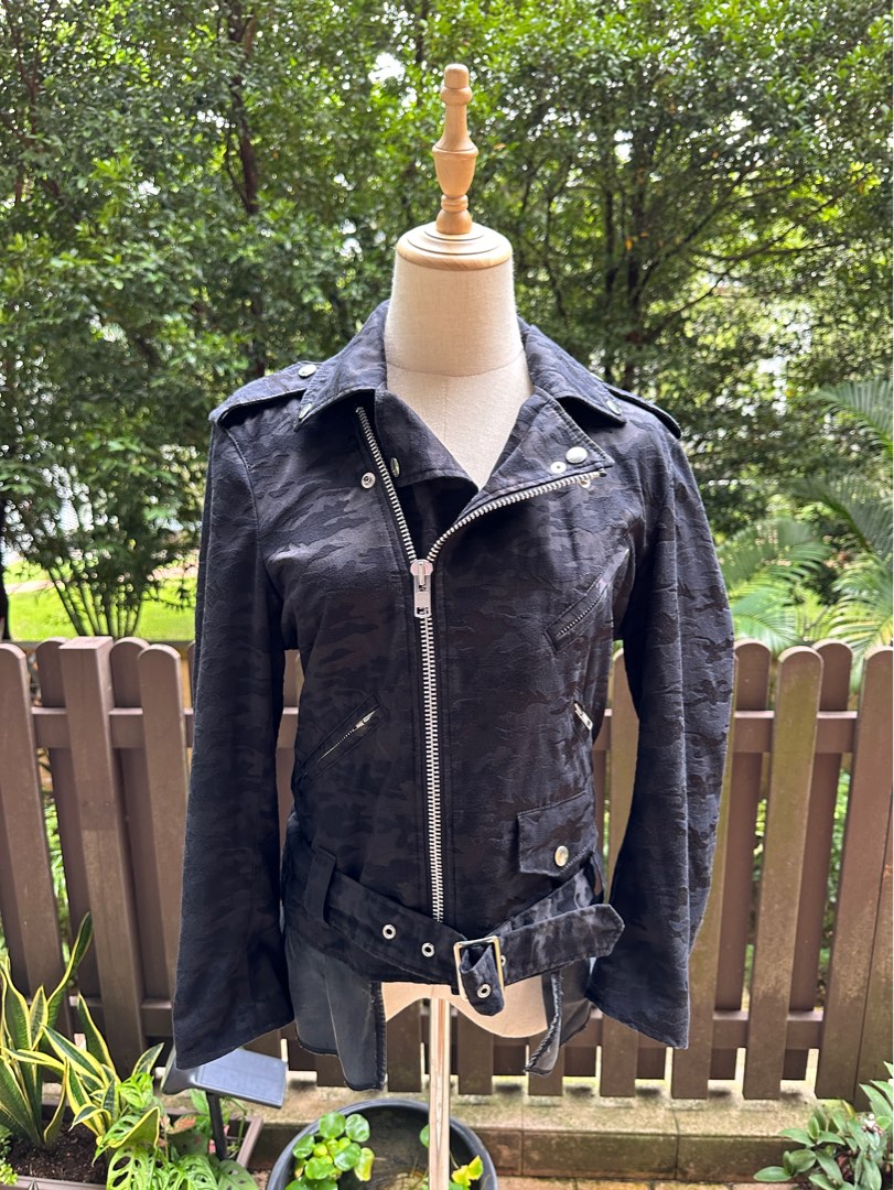Authentic COMME des GARCONS BLACK Biker Jacket Women s Fashion Coats Jackets and Outerwear on Carousell