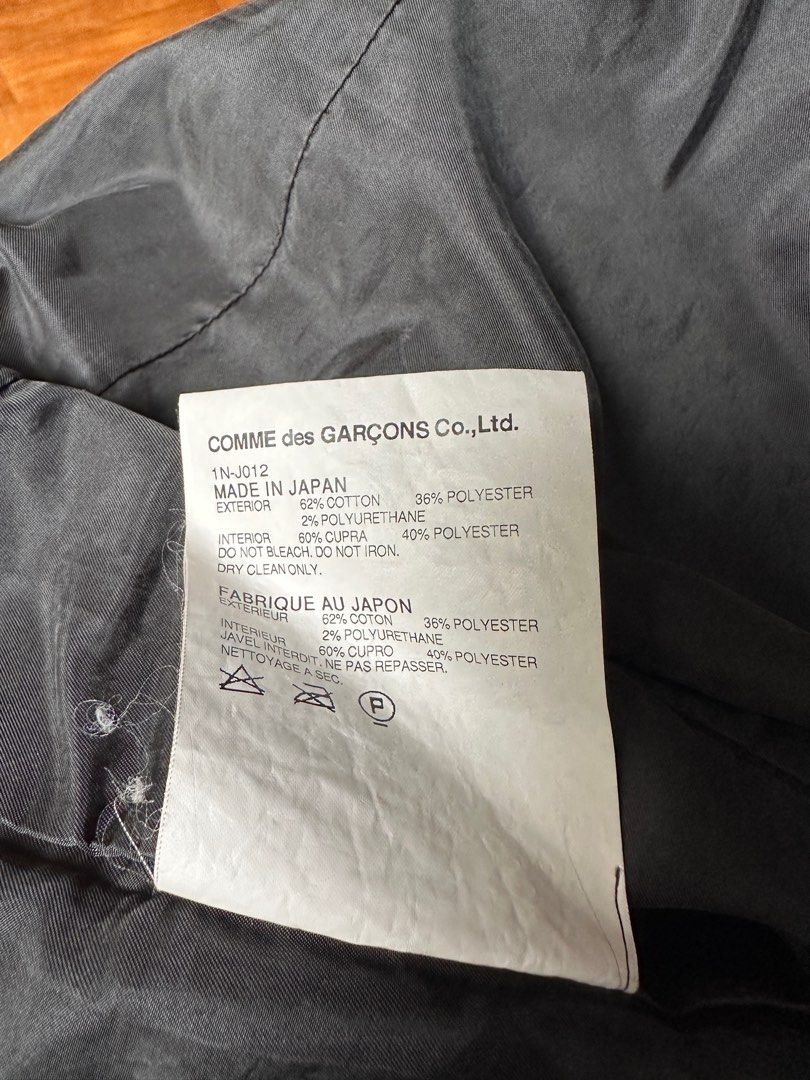 Authentic COMME des GARCONS BLACK Biker Jacket Women s Fashion Coats Jackets and Outerwear on Carousell