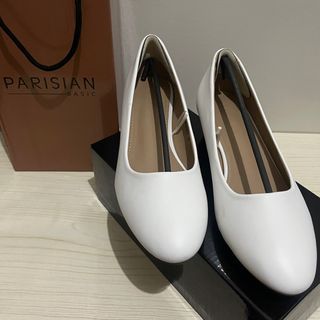 Brand New Parisian White Wedge Shoes Heels (Nursing graduation, oath taking)