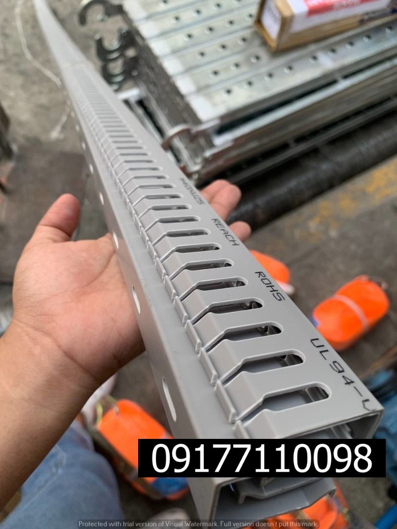Cable Duct Tray (SLOTTED) (Category: Construction & Building Materials) located in Manila. Submitted by joeyroque09 (Listing ID 1304640885, Image 3). Description: Cable Duct Tray (SLOTTED) Specs: 25mm x 25mm Price: 190/pc.