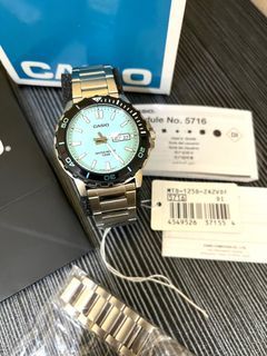 Casio Tiffany MTD-125D Complete w Box/Warranty/Paper bag