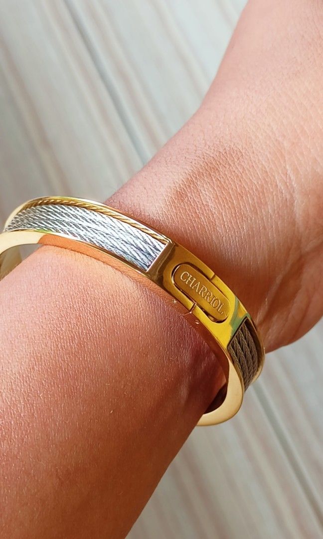 Charriol bangle from japan (Category: Luxury Accessories) located in Manila. Submitted by osaze_27japanbags (Listing ID 1304628160, Image 1). Description: Charriol bangle from japan no flaws size 21 with gift box kindly pm me.