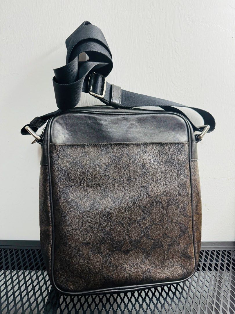 Coach mens flight bag new arrivals