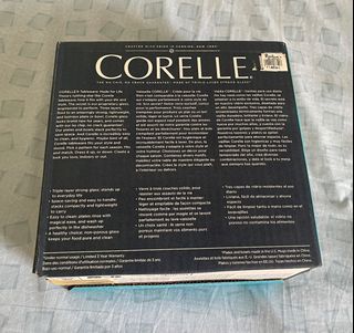 Corelle dinnerware set