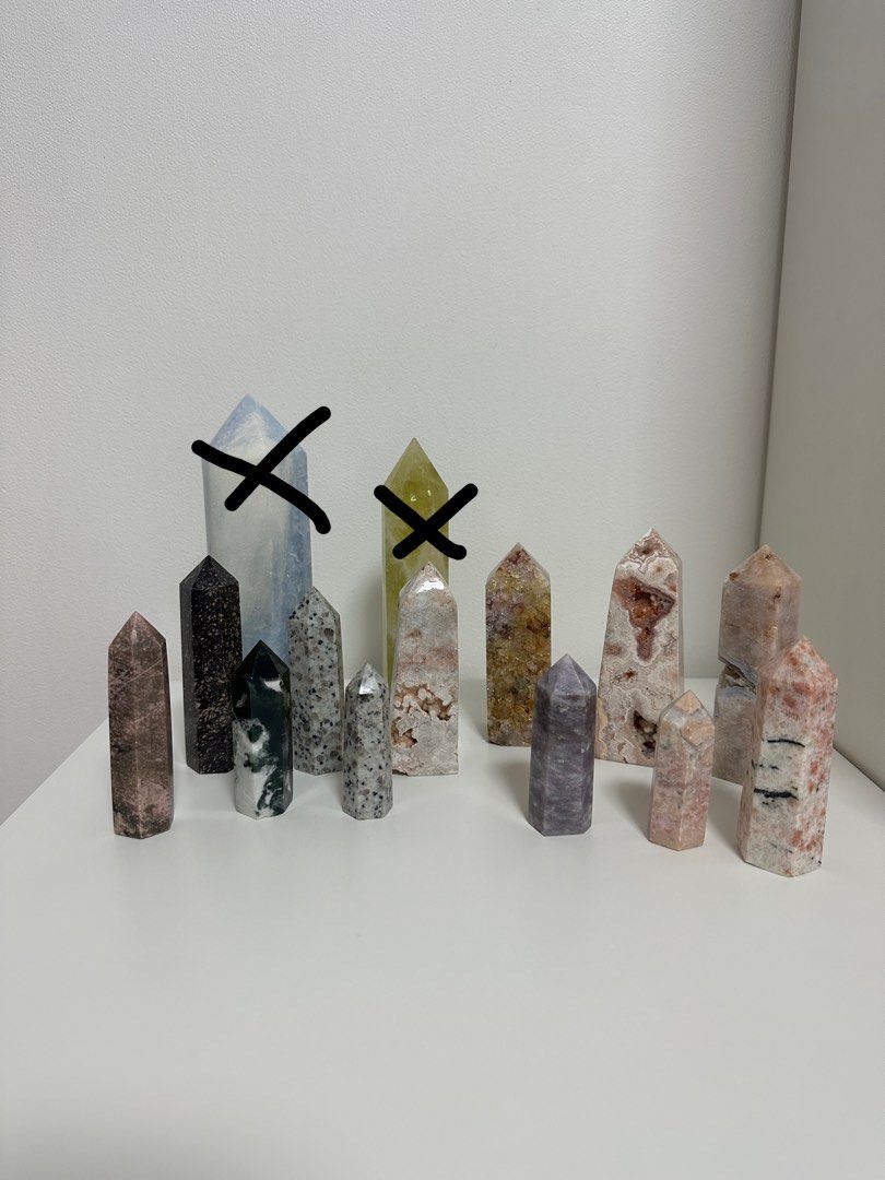 CrystalRehome(lessthan$10)Towers,Spheres,Carvings,Flame