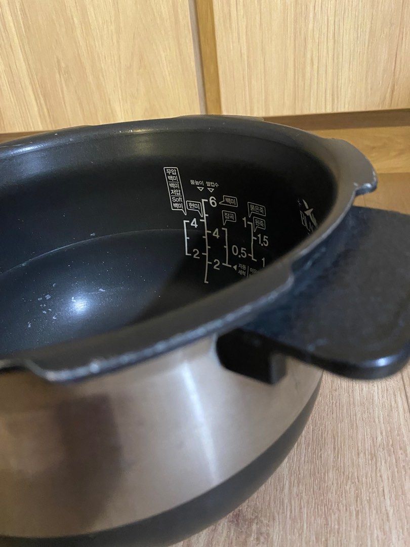 Cuckoo rice cooker stainless steel pot 7.1 inches TV Home Appliances Kitchen Appliances Other Kitchen Appliances on Carousell