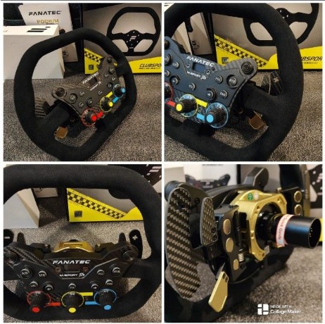 Fanatec Sparco R383 steering Fanatec Sparco R383