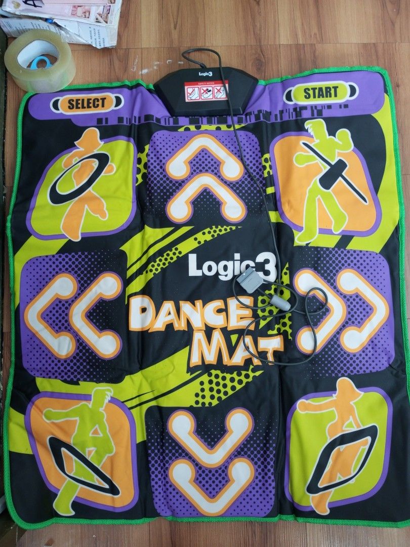 Dance Mat for PS1 and PS2, Hobbies & Toys, Toys & Games on Carousell