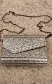 Evening clutch silver