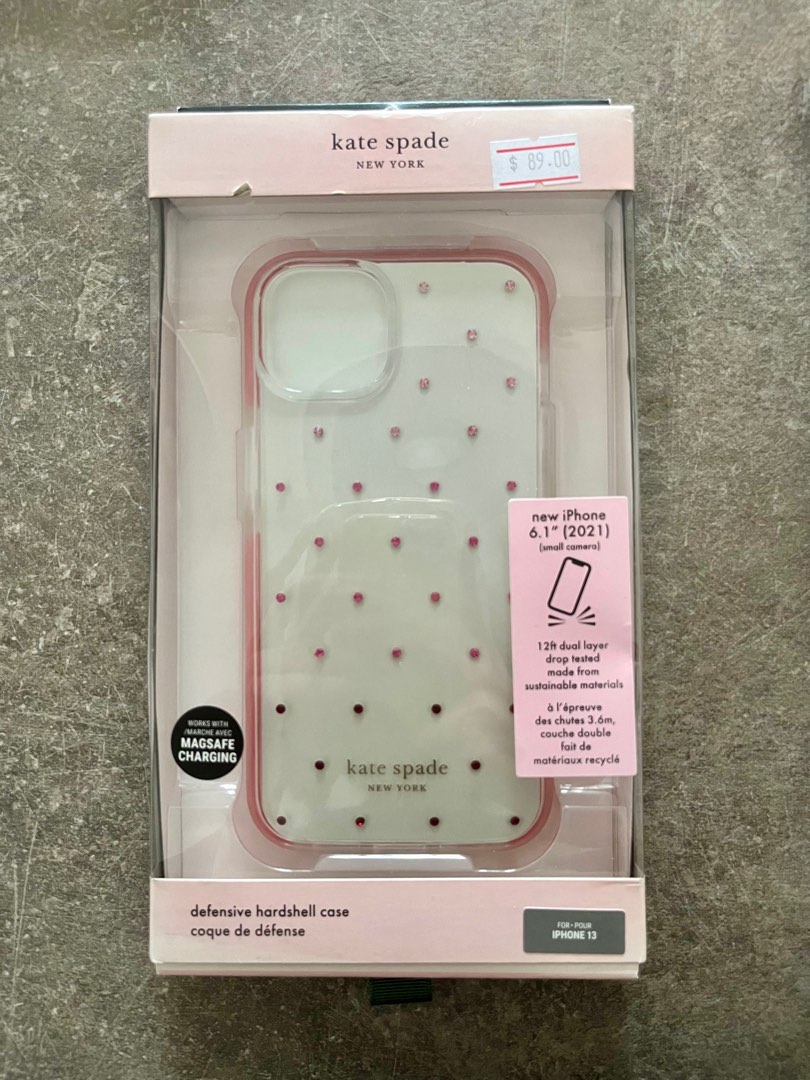iPhone 13 Case Kate Spade Mobile Phones Gadgets Mobile Gadget Accessories Cases Sleeves on Carousell