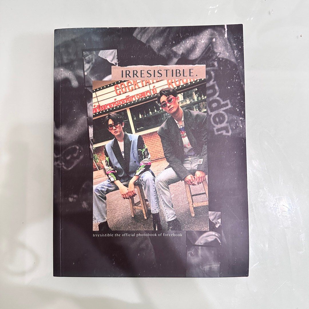 FORCEBOOK 寫真集IRRESISTABLE GMMTV 連海報小卡, 興趣及遊戲, 收藏品  
