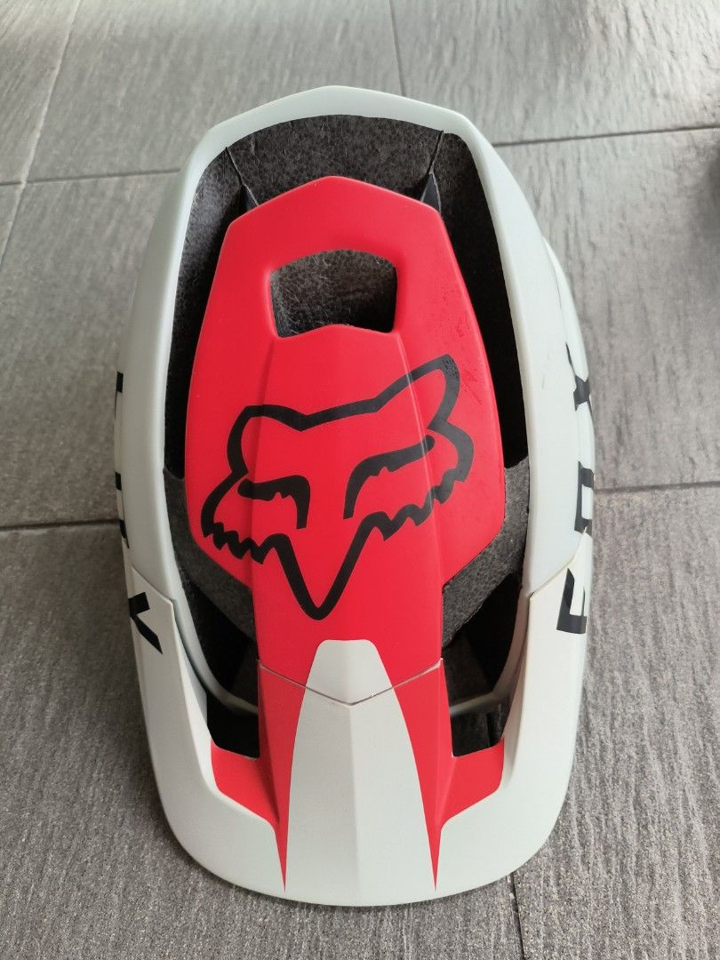 Fox Metah Flow Mountain Bike Helmet M L Sports Equipment Bicycles Parts Parts Accessories on Carousell