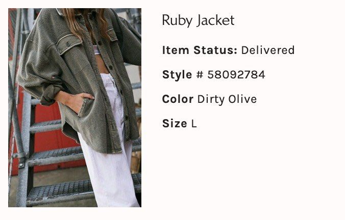 Free people Ruby Jacket, Women's Fashion, Coats, Jackets and