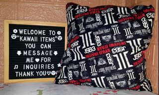 Furyu J Soul Brothers From Exile Tribe Red Cushion Pillow Plush