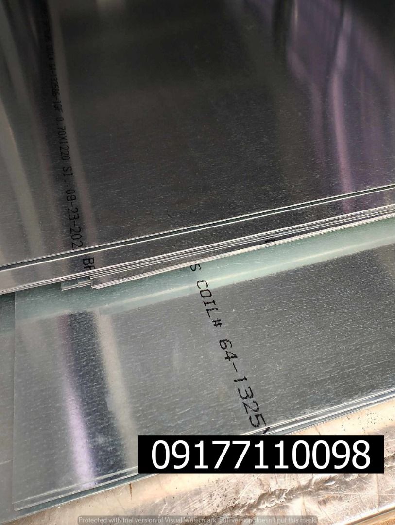GI SHEET (APO) (Category: Construction & Building Materials) located in Manila. Submitted by joeyroque09 (Listing ID 1304621547, Image 1). Description: GI Sheet (Apo) Spec: 0.5 Price: 640 .