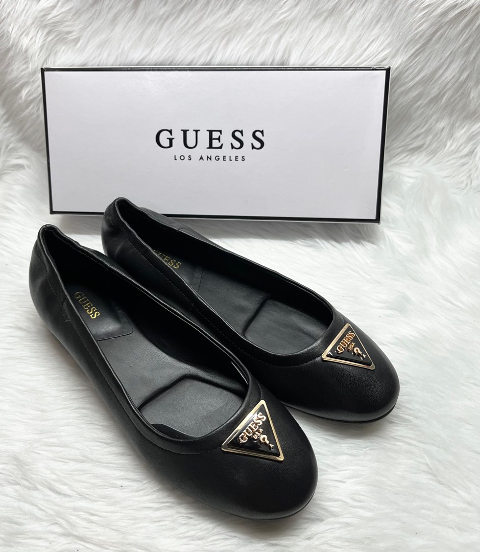 Guess Women s Miffy Ballet Flat Shoes. Black. Size 7 US Women s Fashion Footwear Flats Sandals on Carousell