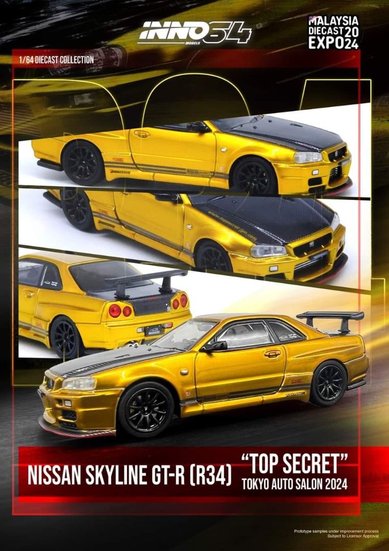 Inno64 Nissan Skyline GT-R (R34) 