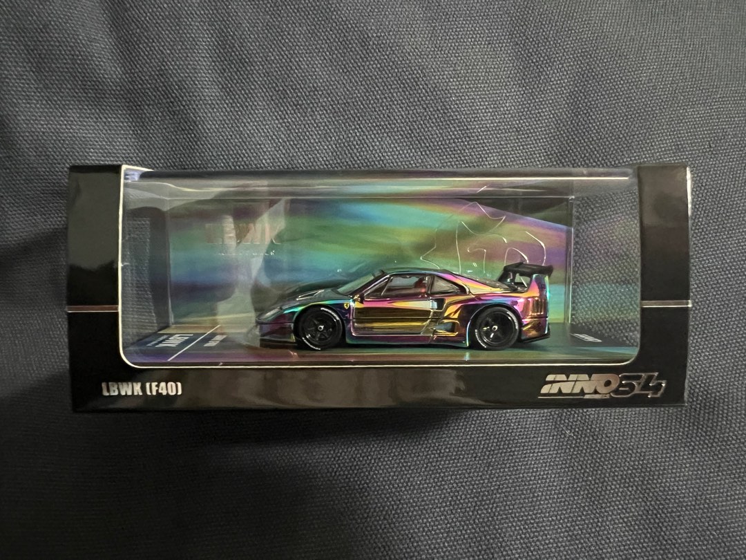 Inno 64 LBWK Ferrari F40 HEC 北京展會限定chase 幻彩不是