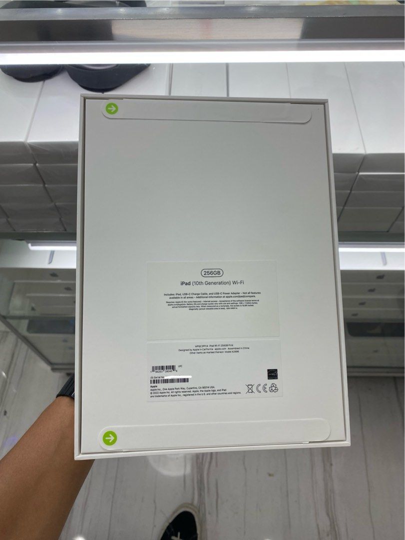 Ipad 10th Generation Wi-Fi 256gb (Category: iPad) located in San Juan City. Submitted by rodelmarllemit (Listing ID 1304636761, Image 3). Description: Brandnew iPad 10th Generation Wi-Fi Rom: 256gb Color: Pink 1 year warranty Mode of Payment: •Cash •Bank Transfer •GCash & Pamaya Installment: •Credit Card •Ggives Facebook Page: •ASHLEY & LYN •JENNY TELECOM •Cash on Delivery •Shipping •Meet Up •Trade In You can visit our Physical store in Stall num
