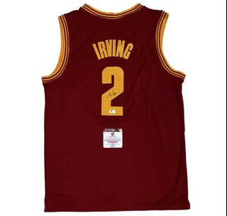 Kyrie irving autographed jersey cheap