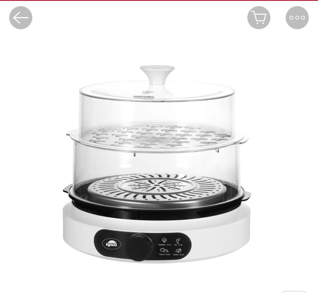 Kyowa Electric Steamer (Category: Other Kitchen Appliances) located in Pasig City. Submitted by lhenski27 (Listing ID 1304716168, Image 2). Description: .