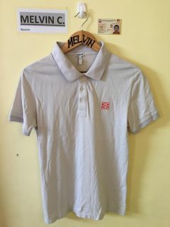 Loewe Men Cream Polo Shirt