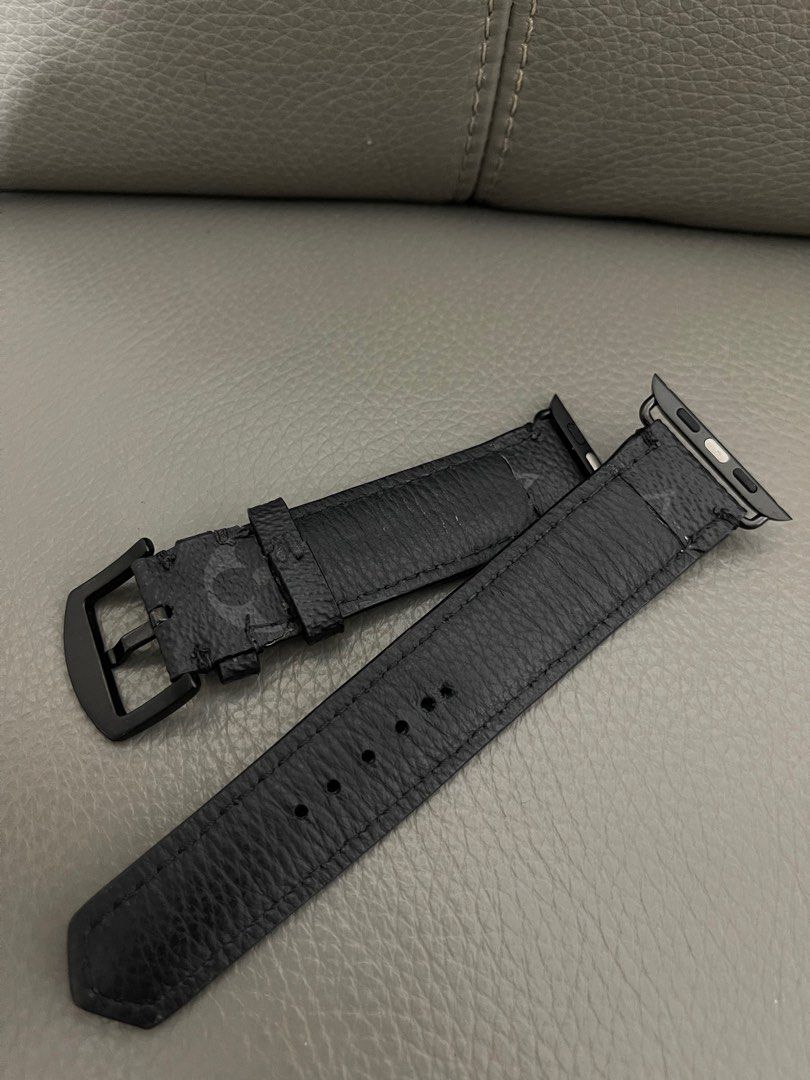 LV Apple Watch strap Men s Fashion Watches Accessories Watches on Carousell