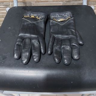 MCM leather gloves small