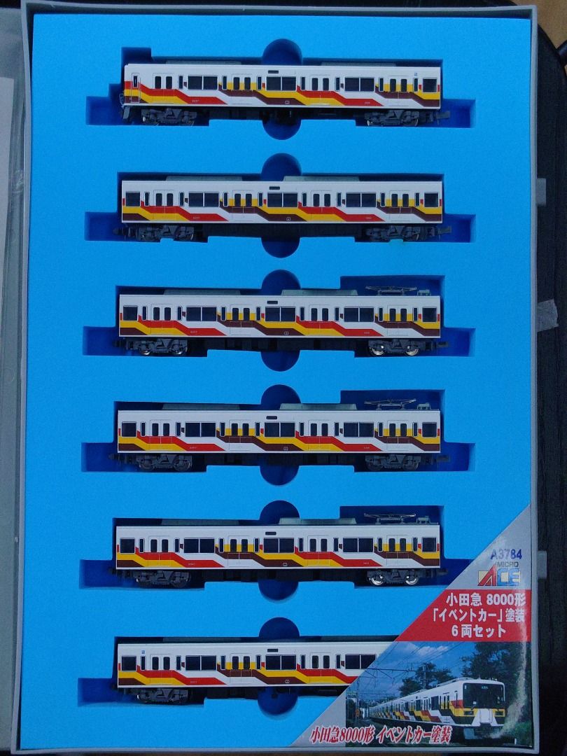 MicroAce A3784 A3785 小田急8000形イベントカー塗装4/6両, 興趣及遊戲 