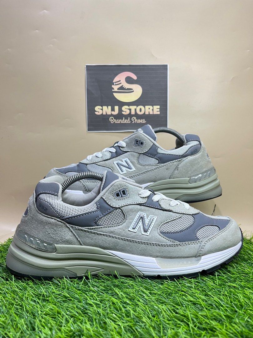 New Balance 992 Grey USA Sz 45 Second