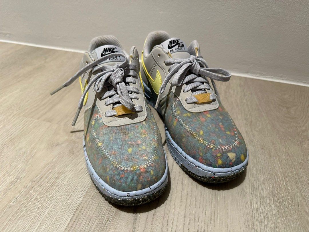 nike air force 1 crater on feet