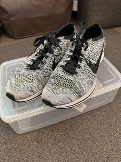 100 affordable nike flyknit racer oreo For Sale Footwear Carousell Singapore