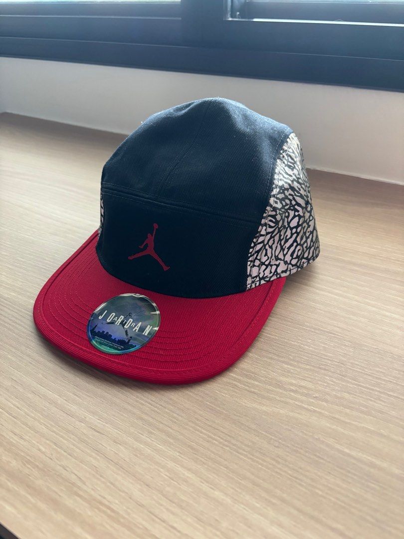 elephant print jordan hat