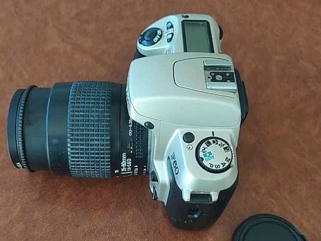 Nikon Film Camera (Category: Cameras) located in Paranaque City. Submitted by juan_luma (Listing ID 1304707941, Image 2). Description: Nikon Film Camera Not using na, collecting dust Untested now but working before Selling as is condition.