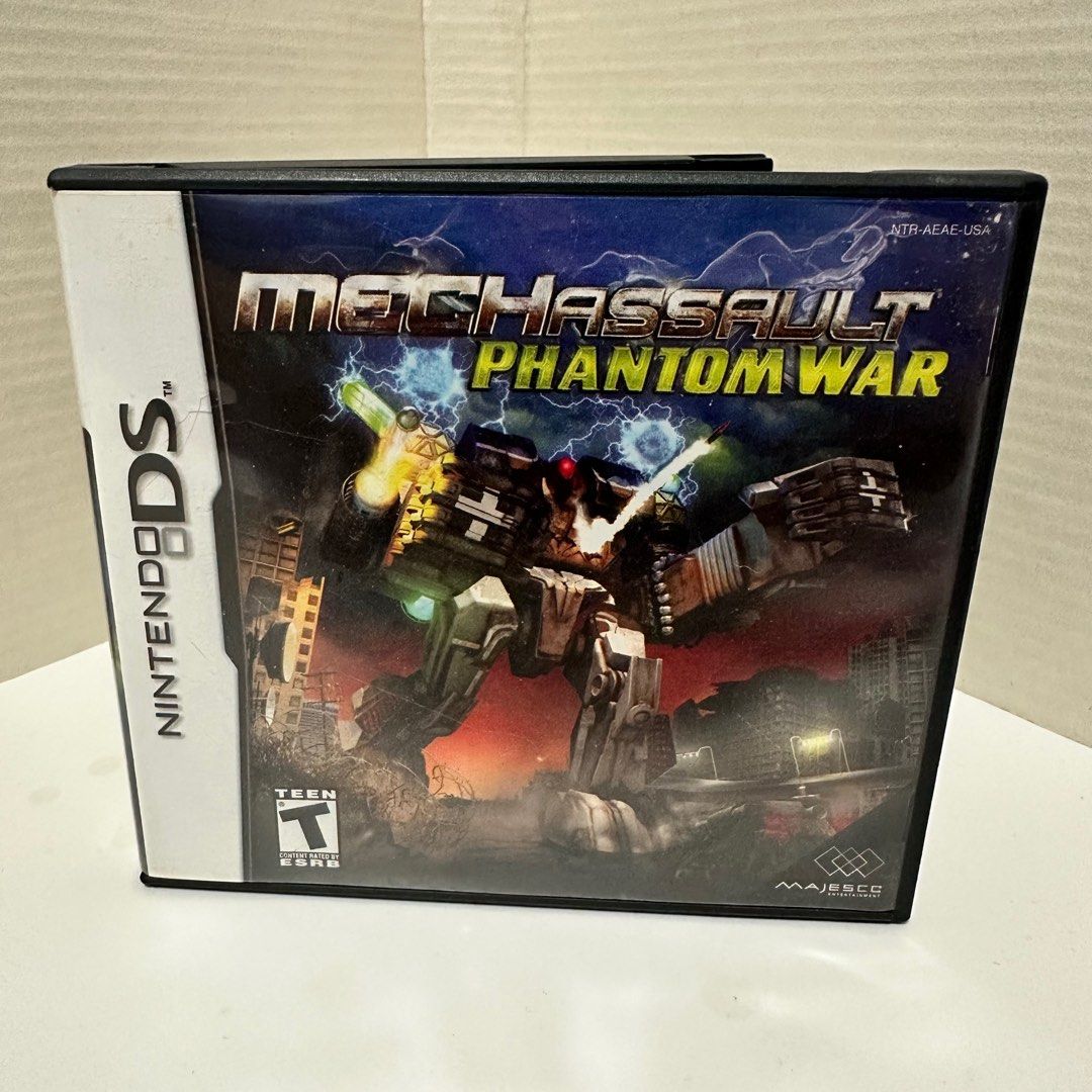 Nintendo DS Games - MechAssault Phantom War - R1 English - Action Adventure  RPG Multiplayer Game - Used, Video Gaming, Video Games, Nintendo on  Carousell