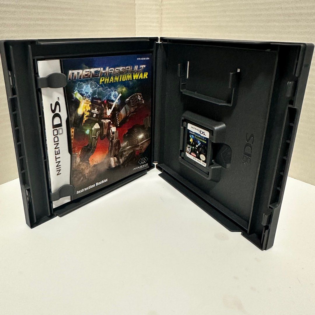 Nintendo DS Games - MechAssault Phantom War - R1 English - Action Adventure  RPG Multiplayer Game - Used, Video Gaming, Video Games, Nintendo on  Carousell