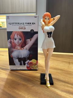 BANDAI Banpresto - One Piece - GLITTER＆GLAMOURS -ONE PIECE FILM GOLD Nami Movie Style- Figure Gold Color