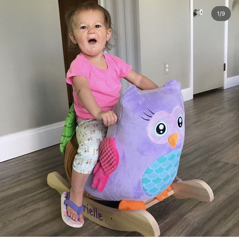 Owlita owl Rockabye rocking chair Babies Kids Baby Nursery Kids Furniture Other Kids Furniture on Carousell