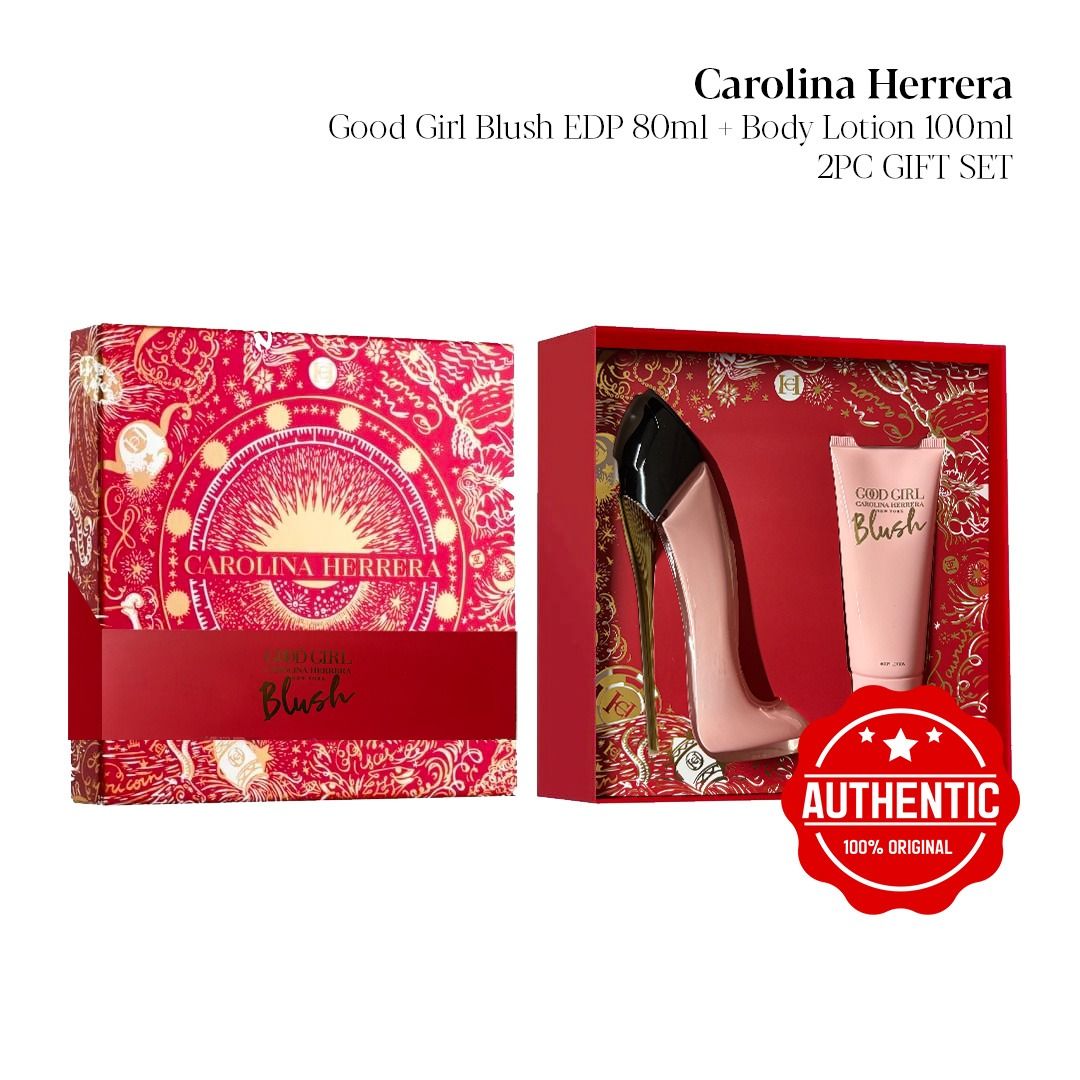 PERFUME ALLEY CAROLINA HERRERA GOOD GIRL BLUSH EDP 2PCS GIFT SET