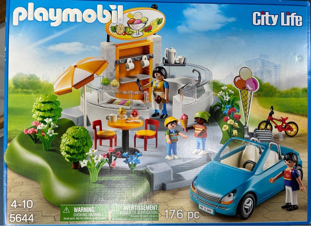 Playmobil 5644 City Life Ice CreM Parlour, Hobbies Toys, Toys