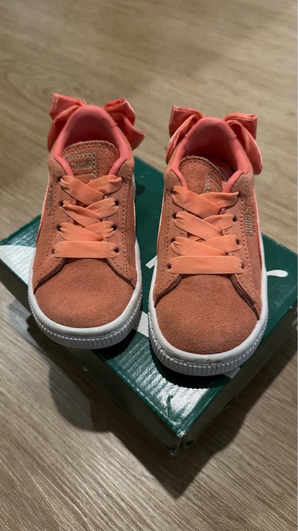 Puma Shell Pink Kids Shoe