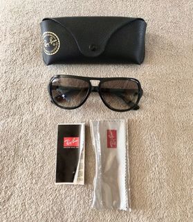 Rayban RB4162 Regular Fitting Black Gradient Sunglasses for Women