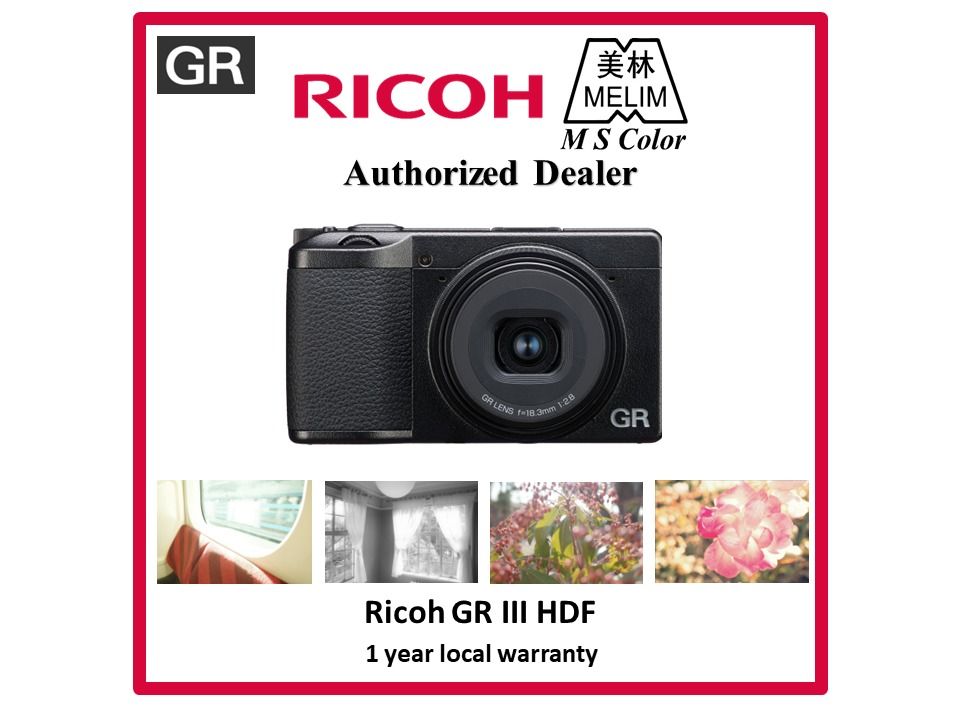 Ricoh GR III HDF | Highlight Diffusion Filter | 24.2MP APS-C CMOS | GR ...