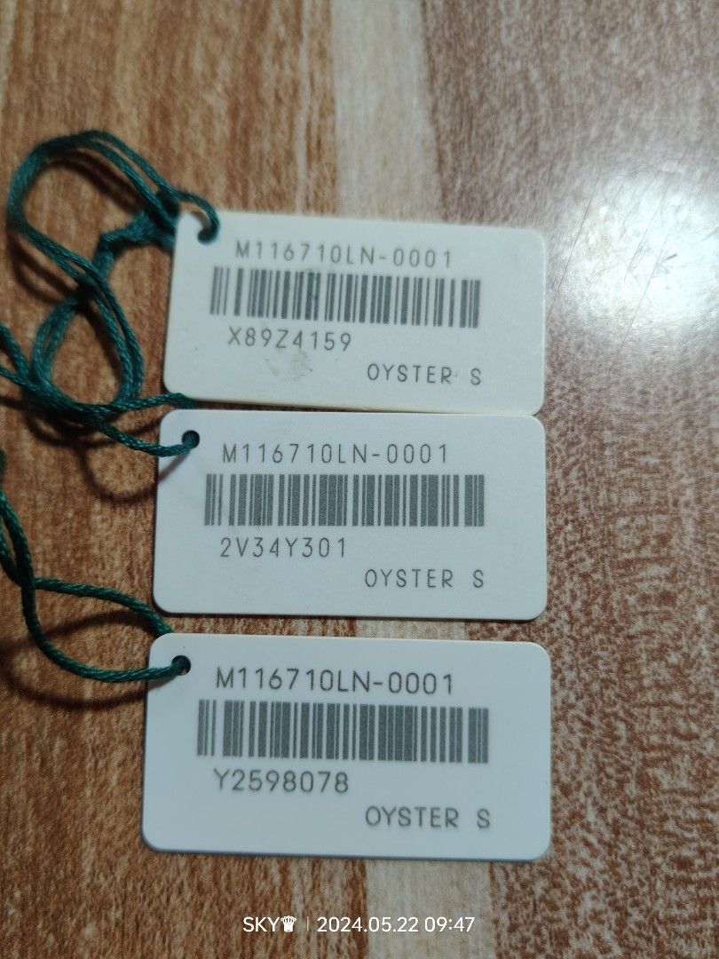 Rolex GMT 2 LN white tag (Category: Luxury Watches) located in Quezon City. Submitted by sky_sale (Listing ID 1304626402, Image 1). Description: Rolex GMT 2 LN M116710LN white tag box booklet manual tags translation case guarantee card.