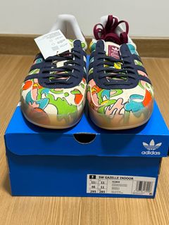 adidas gazelle silver green womens Sean Wotherspoon x Adidas Gazelle Indoor Hemp  The Factory KL