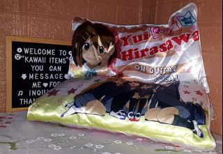 Sega Ho-Kago Tea Time Yui Hirasawa Tsumugi Kotobuki  Cushion Pillow Plush
