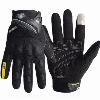 SUOMY Working Breathable Men Gloves Full Finger Racing Motorcycle Gloves Anti-slip Wearable Gloves