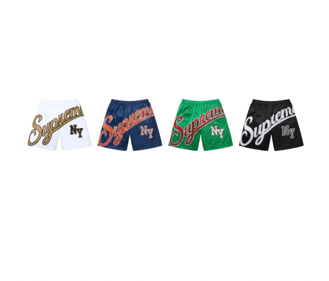 Supreme mesh shorts cheap