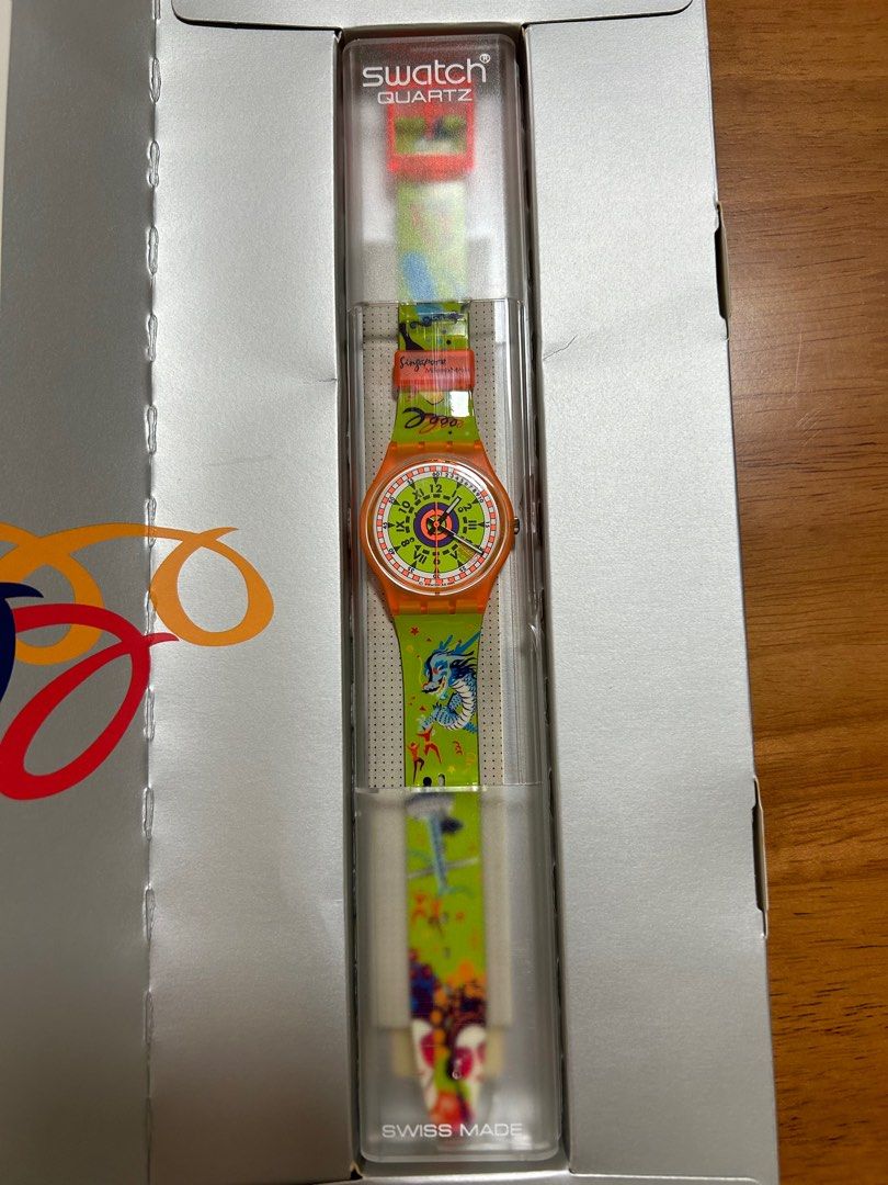 Vintage Swatch Singapore Millennium Watch